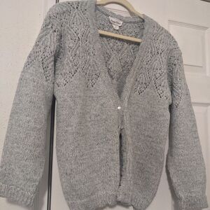 Medium grey cardigan